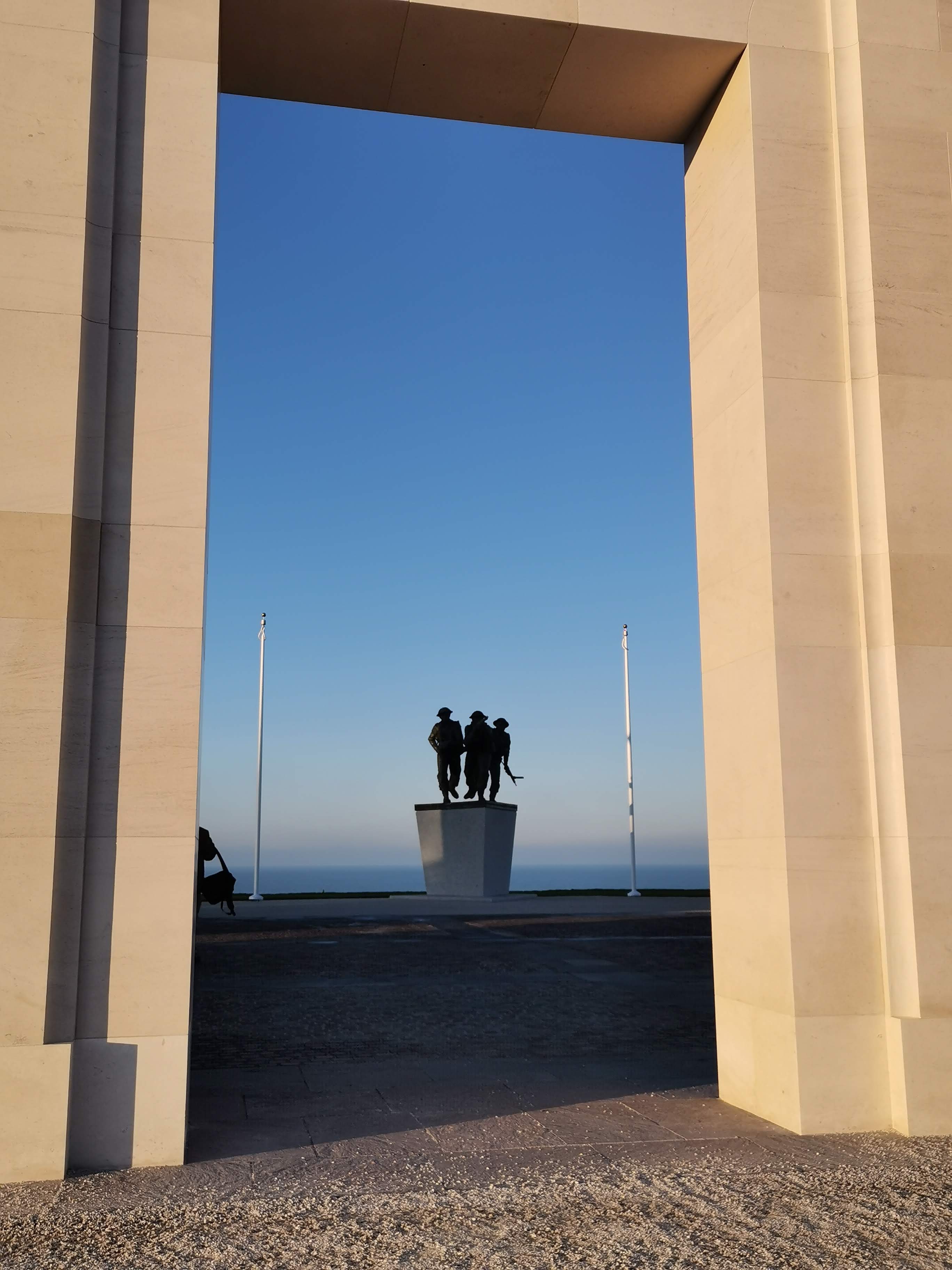 new British monument at Ver sur Mer